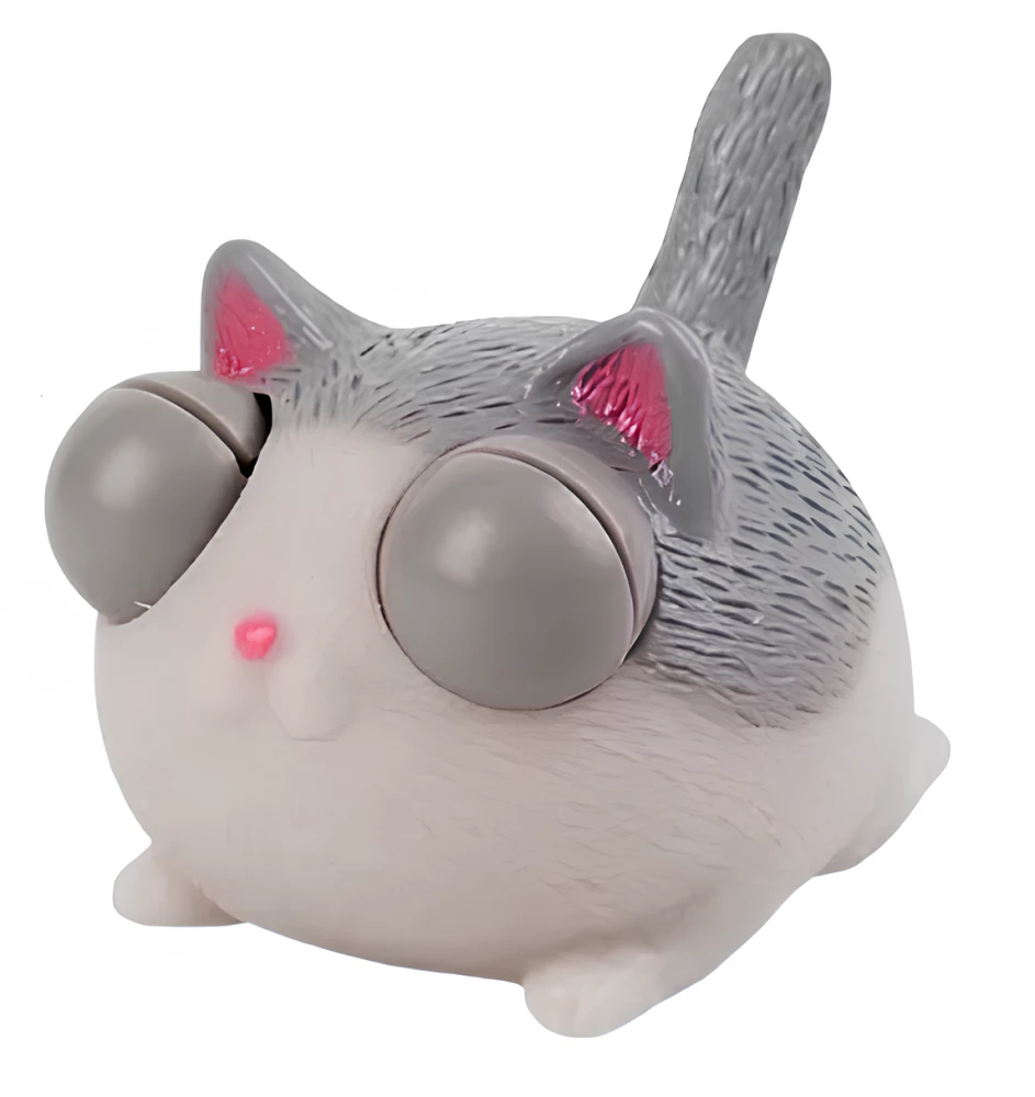 Stressspielzeug - Squeeed Eye Animal. Katze, im Sortiment