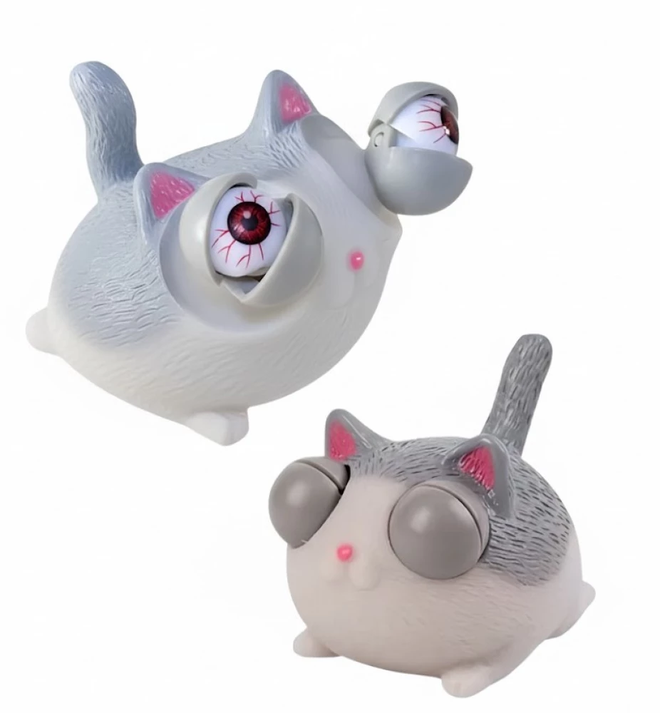 Stressspielzeug - Squeeed Eye Animal. Katze, im Sortiment