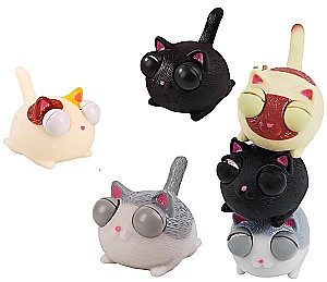 Stressspielzeug - Squeeed Eye Animal. Katze, im Sortiment