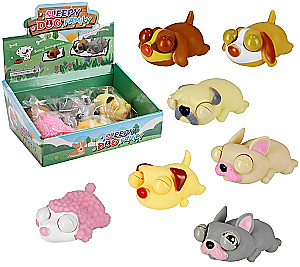 Stressspielzeug - Squeeed Eye Animal. Hund, in assortierten Farben