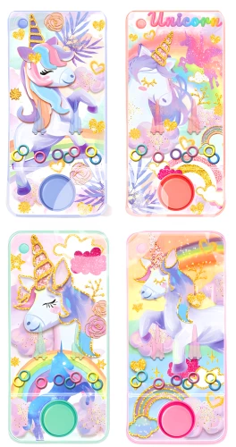 Wasser-Spielzeug mit Ringen - Einhorn, in Assortiment