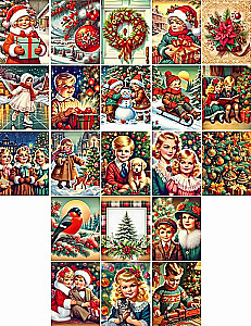 Sticker Set - Neujahrsgeschichten (21 Stück)