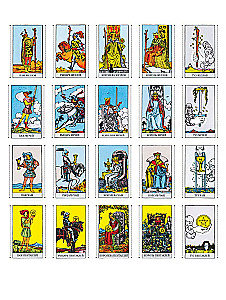 Tarot Waite Premium. 78 mini-kaarti