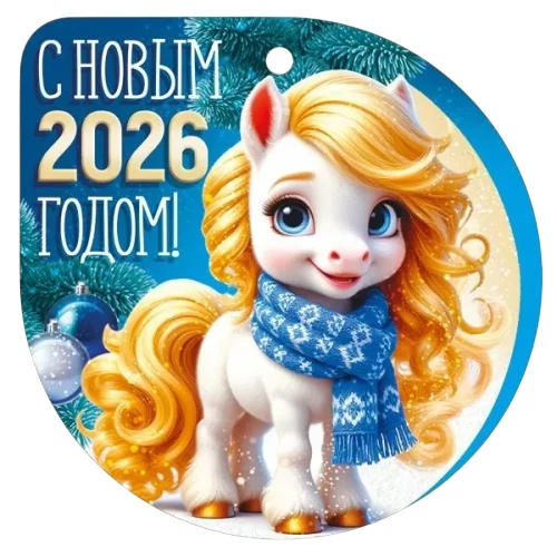 Etikett - Frohes neues Jahr 2026!