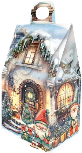 Schachtel - Weihnachtshaus
