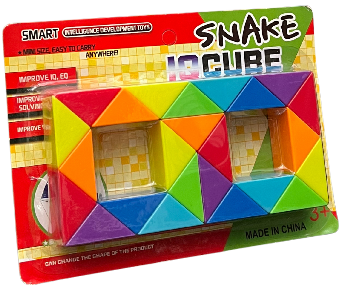 Developing Puzzle Toy - Snake IQ Cube