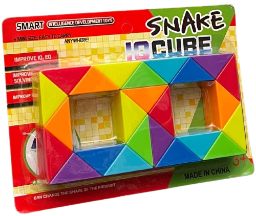 Rozwijająca zabawka-łamigłówka - Snake IQ Cube