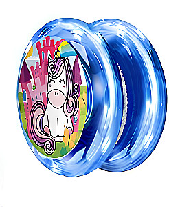 Lichtspielzeug Yo-Yo - Einhorn, assortiert