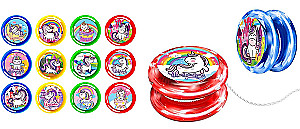 Lichtspielzeug Yo-Yo - Einhorn, assortiert
