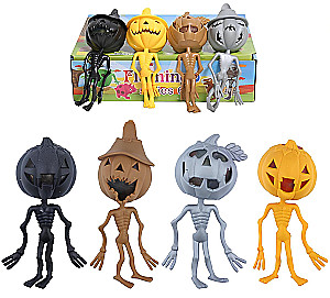 Stressabbau-Spielzeug - Halloween-Scheuche, assortiert