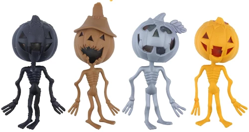 Stressabbau-Spielzeug - Halloween-Scheuche, assortiert