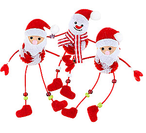 Weihnachtlicher Sticker-Set, assortiert