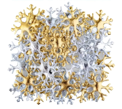 Weihnachtsdeko - Schneeflocken, 40 Stück
