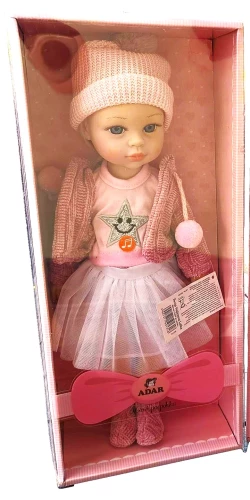 Interaktive Puppe - Bobas, 38 cm – spricht und singt auf Polnisch + Zubehör