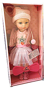 Interaktive Puppe - Bobas, 38 cm – spricht und singt auf Polnisch + Zubehör