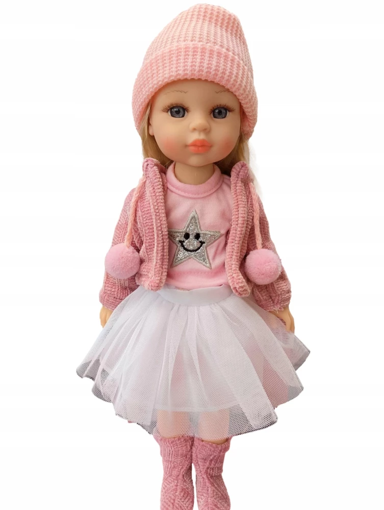 Interaktive Puppe - Bobas, 38 cm – spricht und singt auf Polnisch + Zubehör