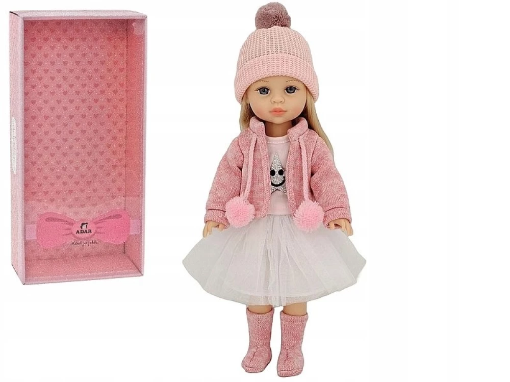 Interaktive Puppe - Bobas, 38 cm – spricht und singt auf Polnisch + Zubehör