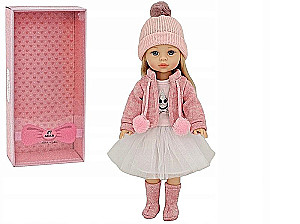 Interaktive Puppe - Bobas, 38 cm – spricht und singt auf Polnisch + Zubehör