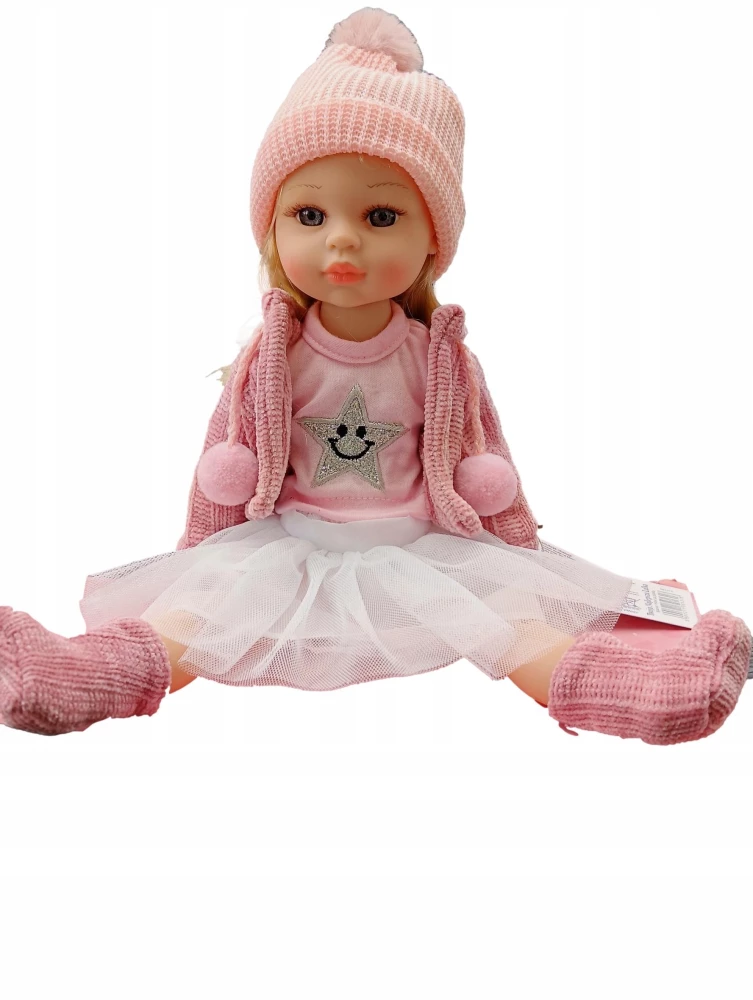 Interaktive Puppe - Bobas, 38 cm – spricht und singt auf Polnisch + Zubehör