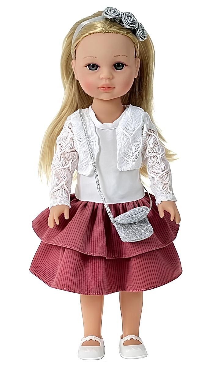 Interaktīva lelle - Bobas, 38 cm - runā un dzied poļu valodā, reālistiska, komplektā ar tērpu