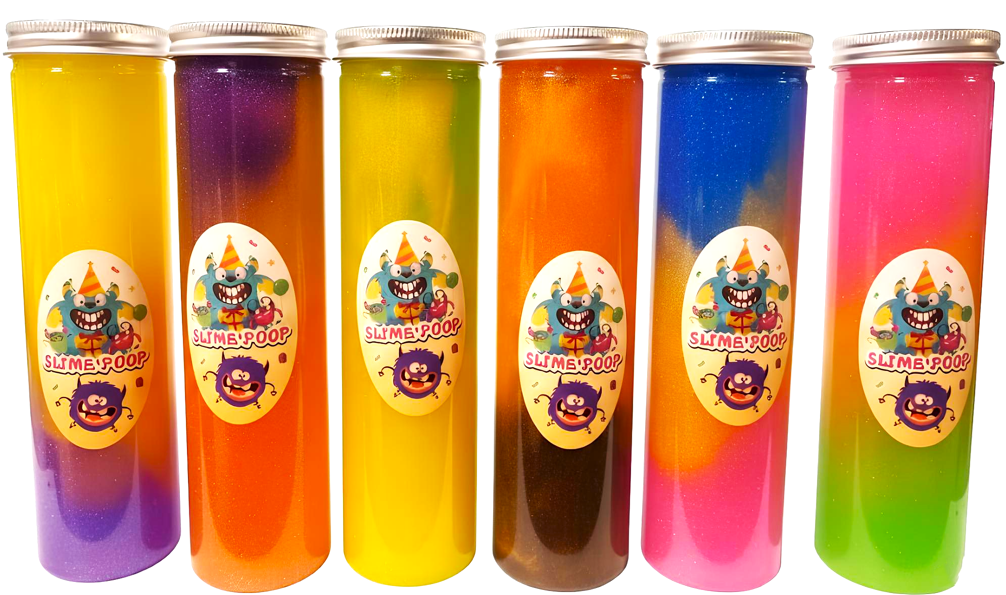 Slime with Glitter - Crystal Mud, assorted