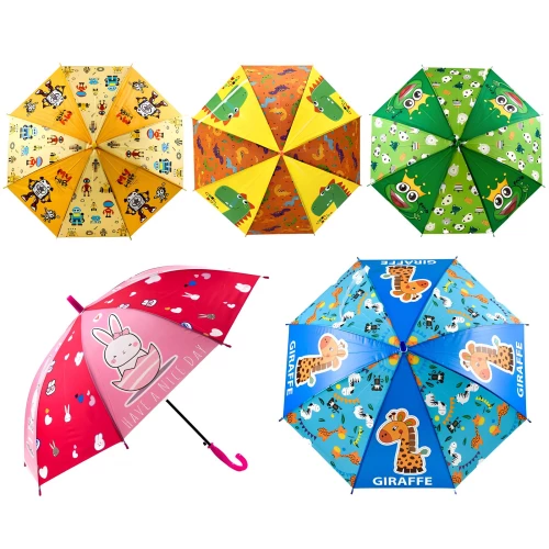 Kinderregenschirm - Tiere, im Sortiment