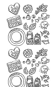 Вкус утра. Чай и кофе. Раскраска антистресс