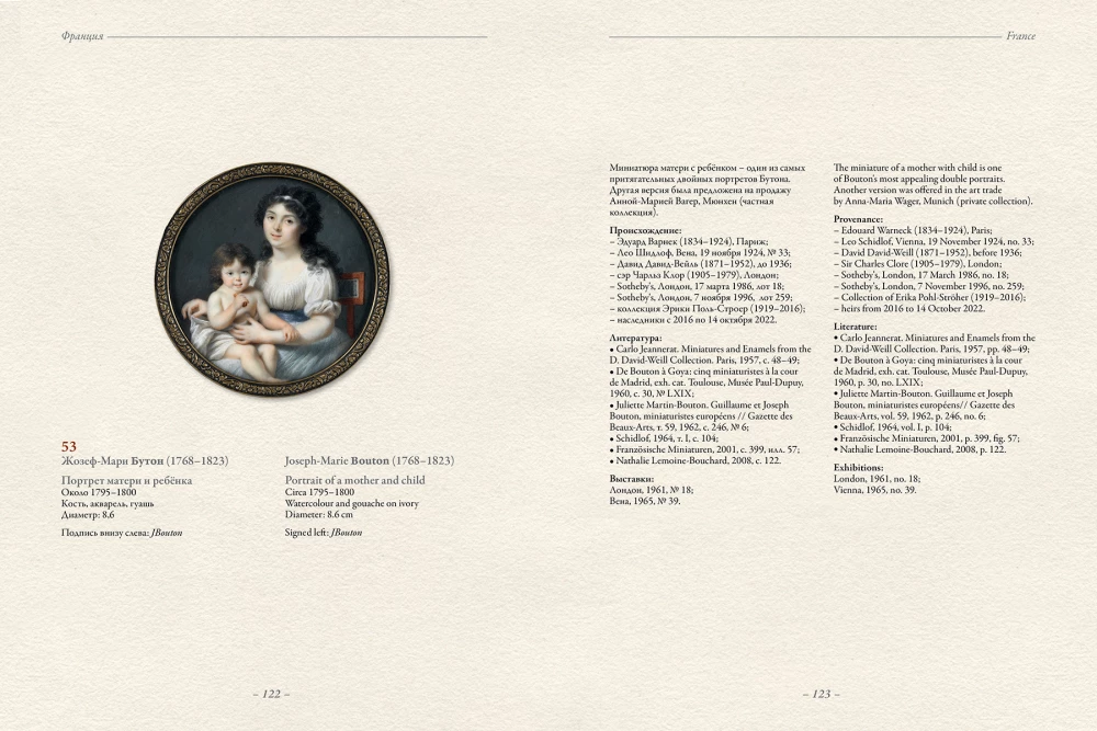 Rodzinny i dziecięcy miniaturowy portret XVIII–XX wieku