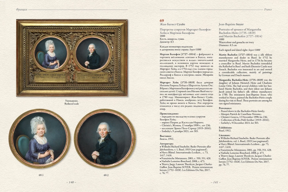 Rodzinny i dziecięcy miniaturowy portret XVIII–XX wieku