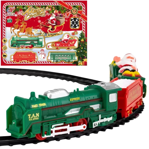 Weihnachtliches Spielzeugset - Weihnachtszug