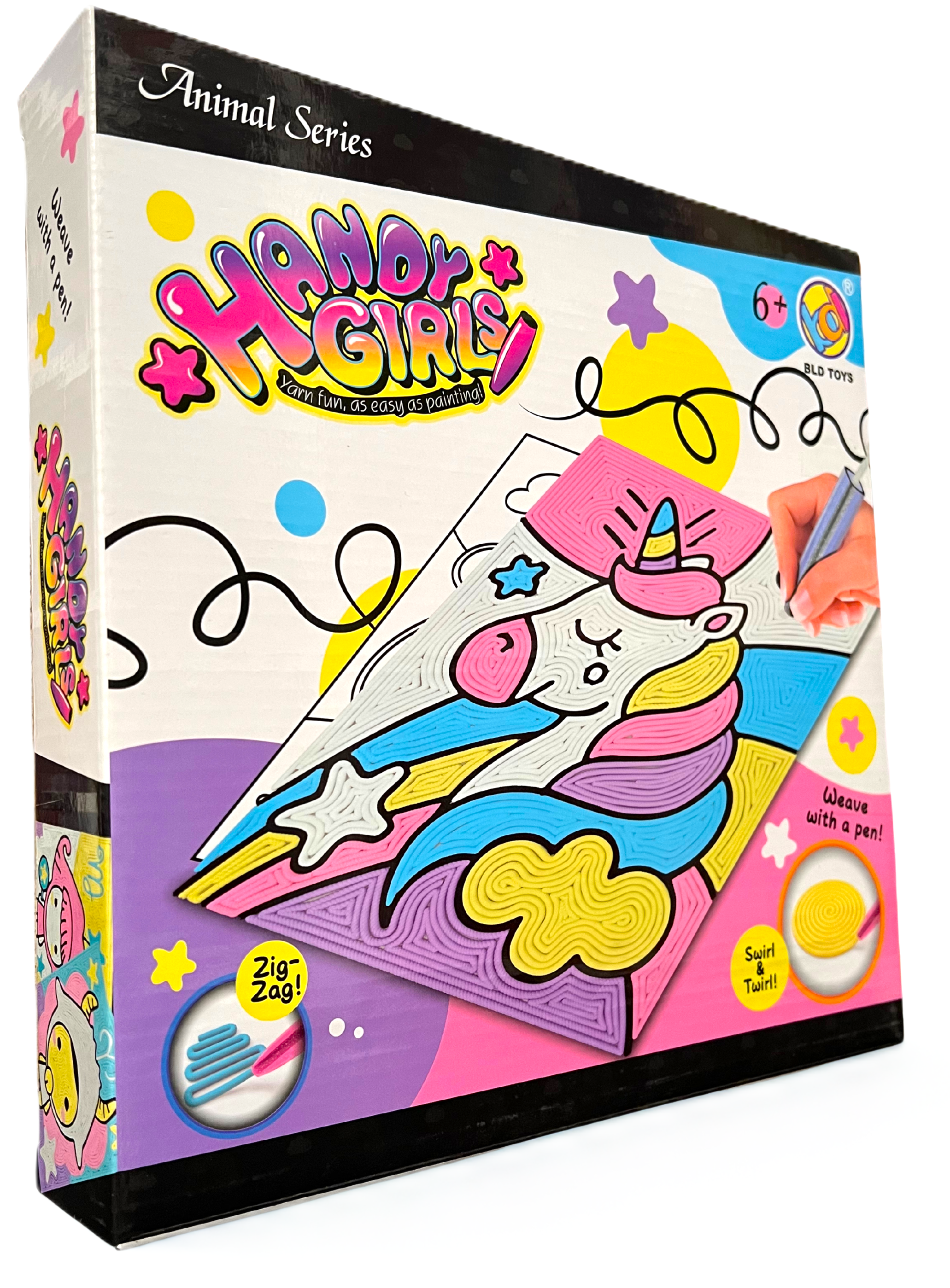 Radošais komplekts - zīmēšana ar diegiem