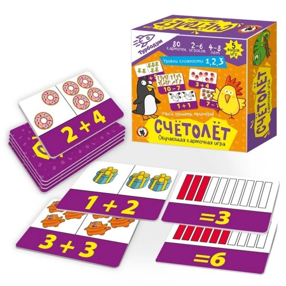 Tabletop Developing Card Game - Count Airplane. TurboDoomb