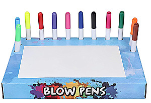 Zestaw kreatywny - Blow pens. Zestaw dinozaurów