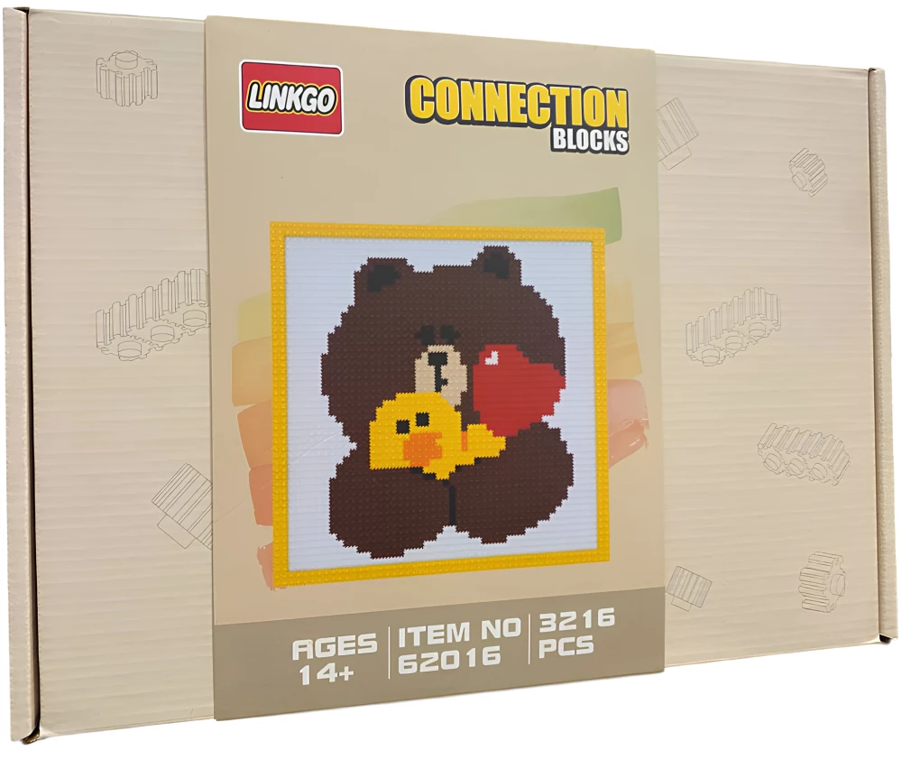 Konstruktor 3D - Linkgo, Miś