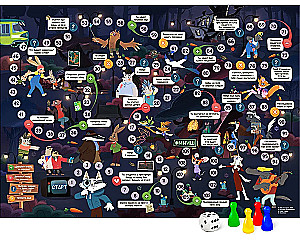 Gra planszowa - Borsukot. Bardzo zwierzęcy detektyw