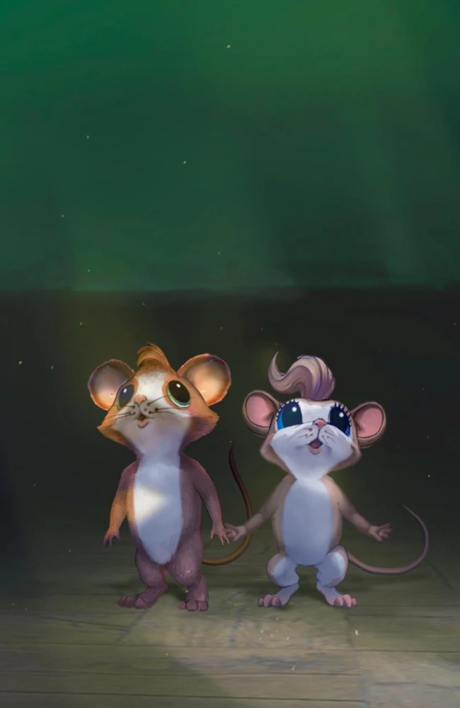 Maxi and Amelia. The Mysterious Hole in the Wall