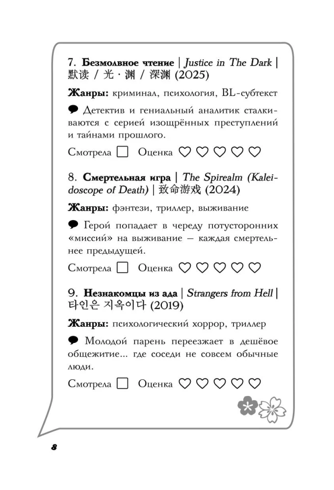 Dziennik widza dla fanów dram