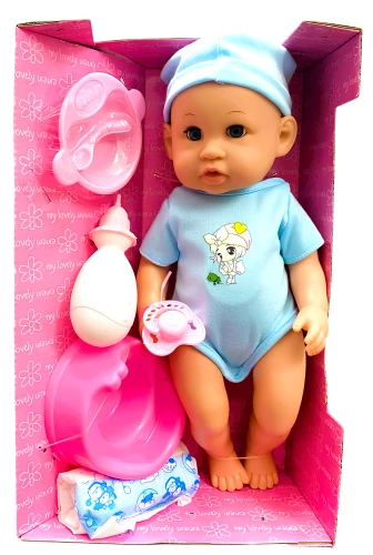Interaktywna lalka - Baby, z akcesoriami