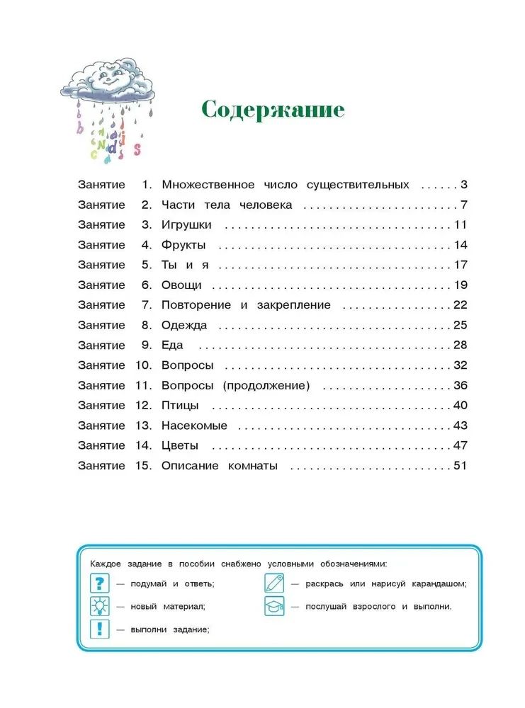 Englisch für Kinder im Alter von 5-6 Jahren. Teil 2