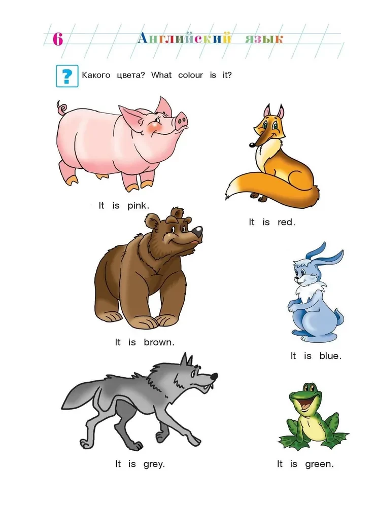 Englisch für Kinder im Alter von 5-6 Jahren. Teil 2