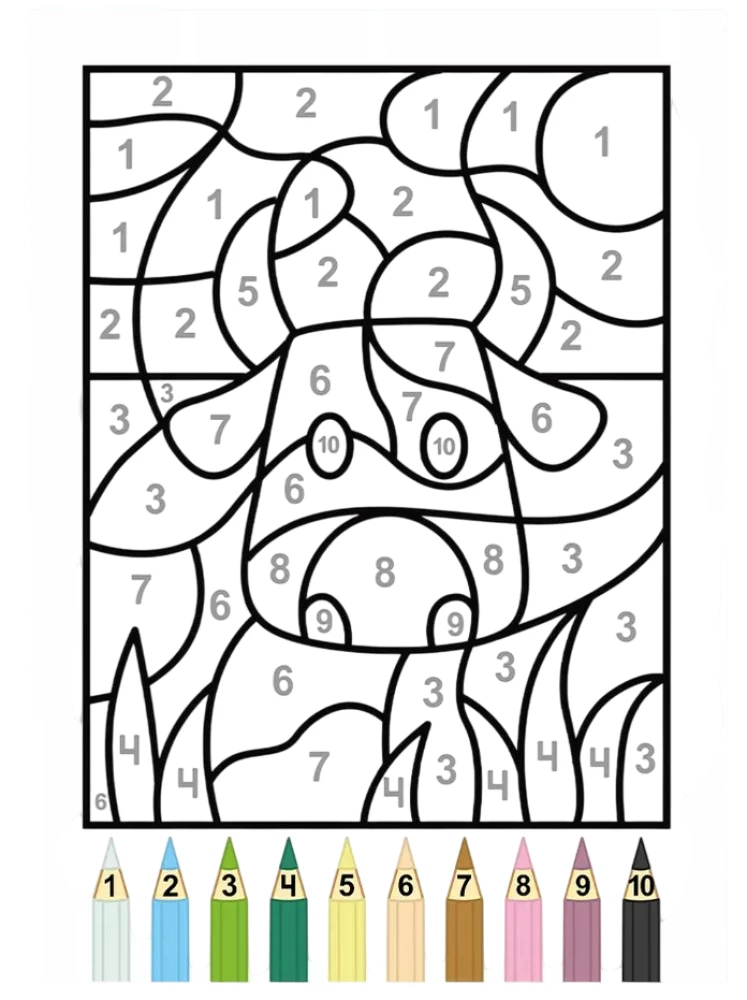 Workbook - Color by Numbers