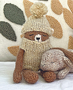 Związuj i przyjaźnij się! Miniaturowe realistyczne zabawki. Robótki na drutach