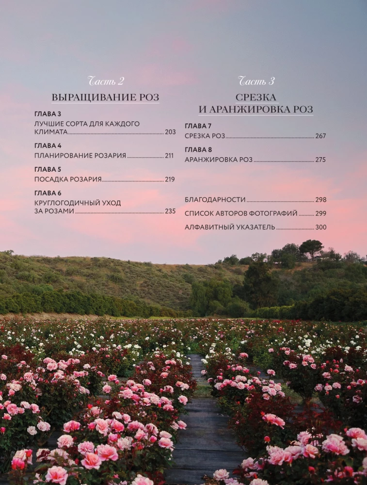 Садовые розы. Полное руководство по выращиванию, уходу и созданию потрясающих букетов