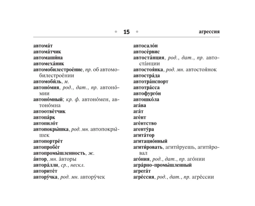 Орфографический словарь русского языка