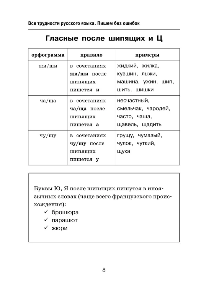 Visas krievu valodas grūtības. Rakstām bez kļūdām