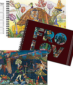 Author's Weekly Planner by Pyotr Frolov, Brown