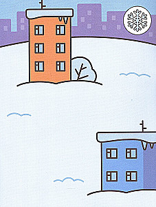 Whoosh! Winter in the City! Sticker Book