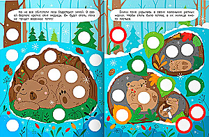 In the Winter Forest. Sticker Book