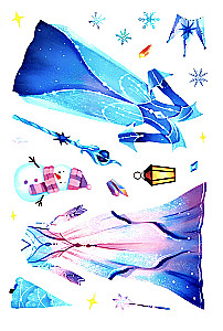 Winter Ball. Sticker Book