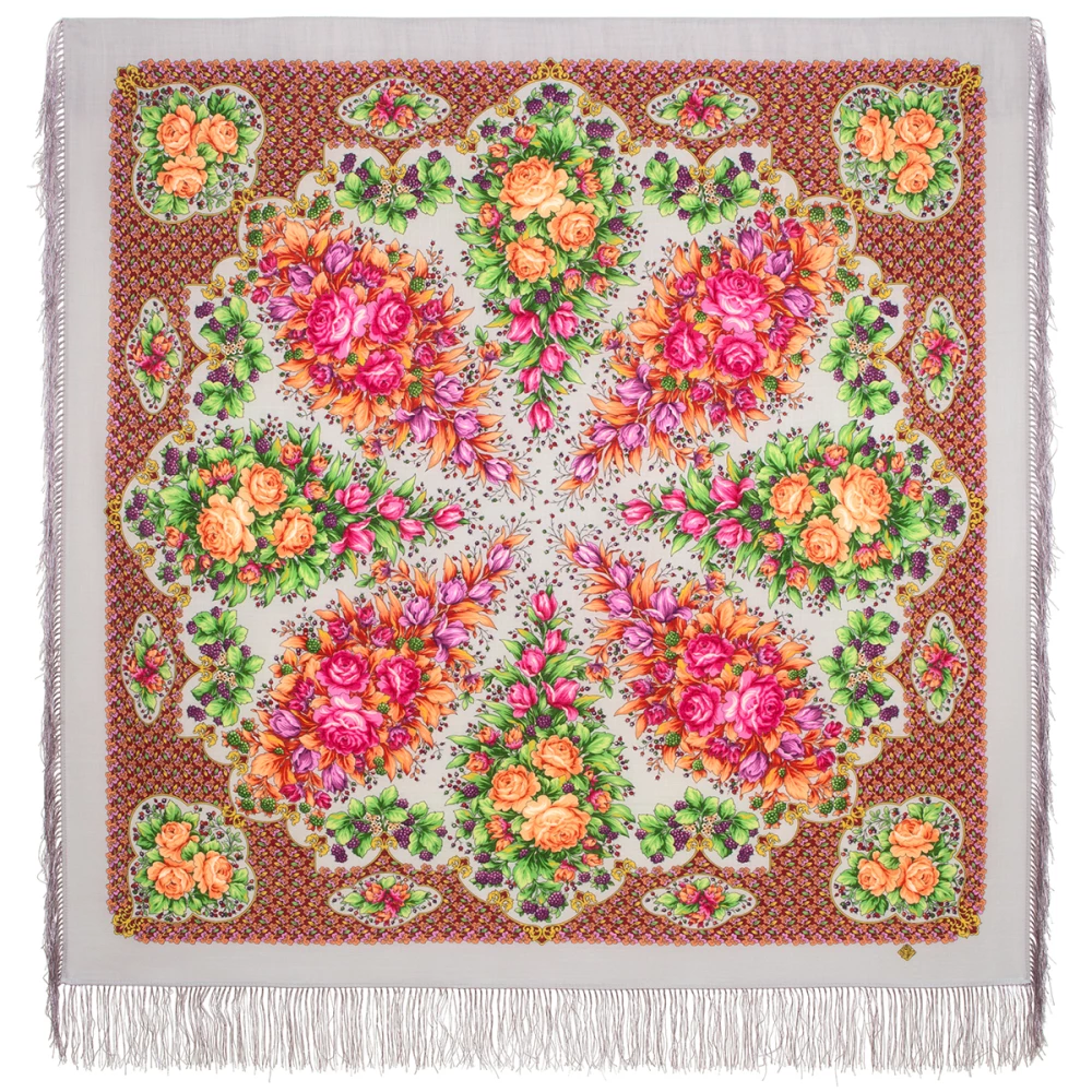 Scarf - Scent of Blooming Roses